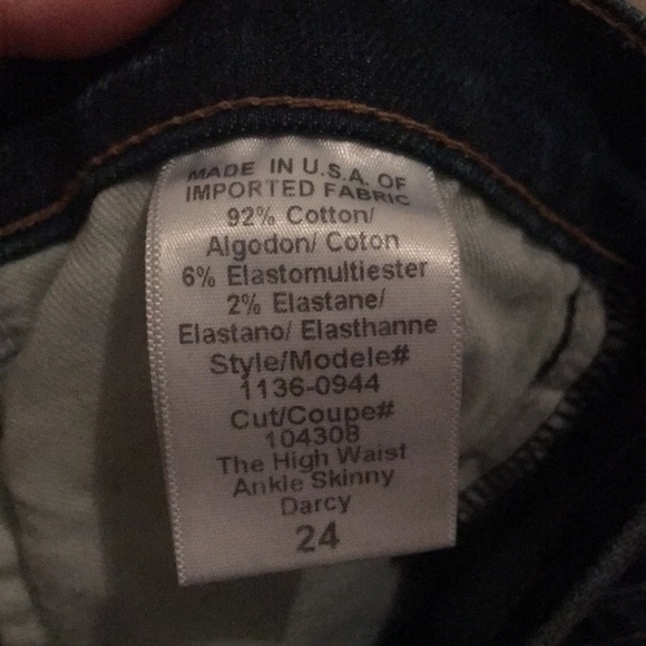 Current/Elliot High Waisted Darcy Skinny Jeans - Picture 5 of 5